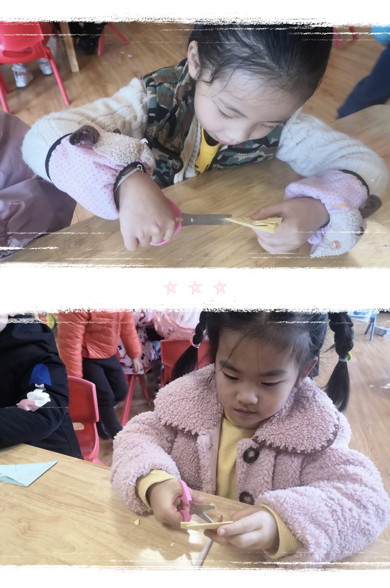 世纪欣雅孝德礼仪课程：复杂剪纸技巧